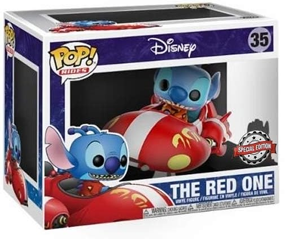 stitch the red one funko pop