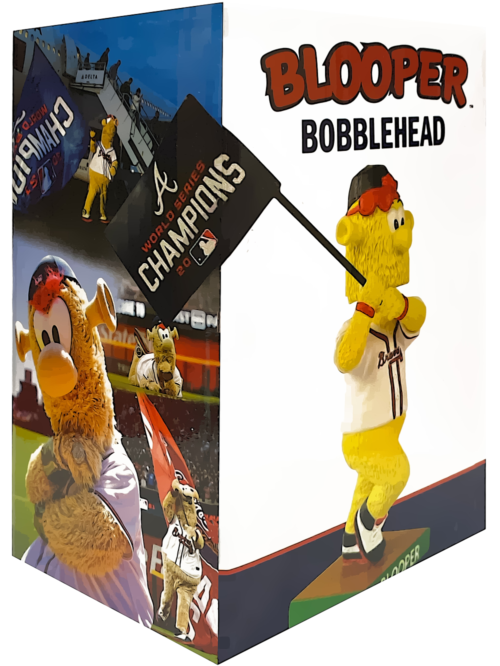 Blooper Atlanta Braves 2021 World Series Champions 3 Foot Bobblehead MLB at  's Sports Collectibles Store