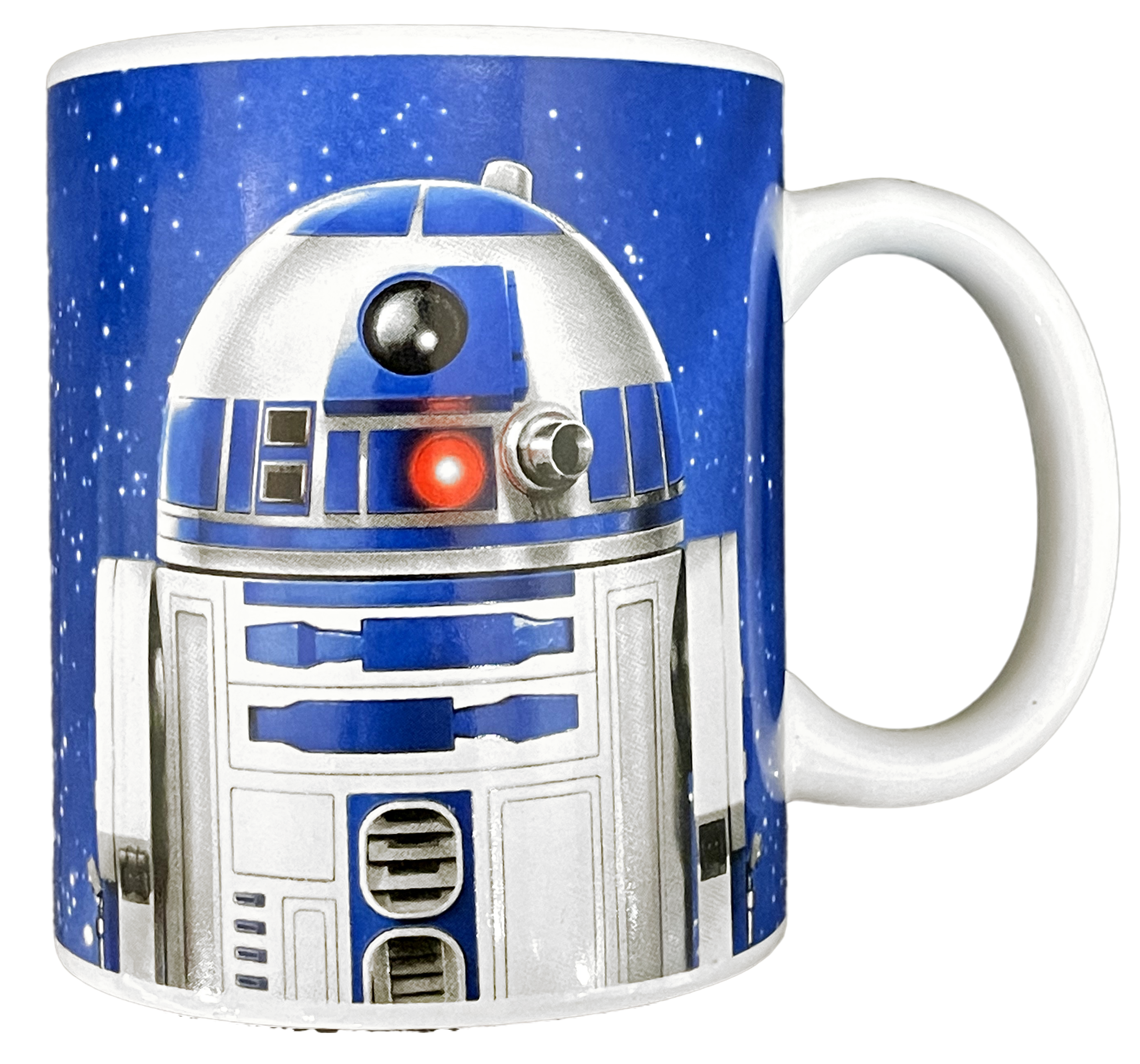 R2D2 - Star Wars Art - Blue 2 Coffee Mug by Studio Grafiikka - Pixels