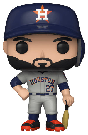 POP! MLB (Baseball): 76 Astros, Jose Altuve (GRY-BLUE Away Jersey) –  POPnBeards