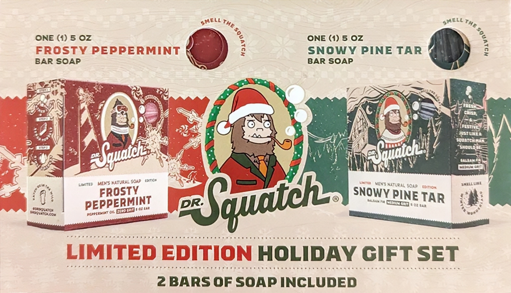 Dr. Squatch Frosty Peppermint Shampoo + Conditioner Limited