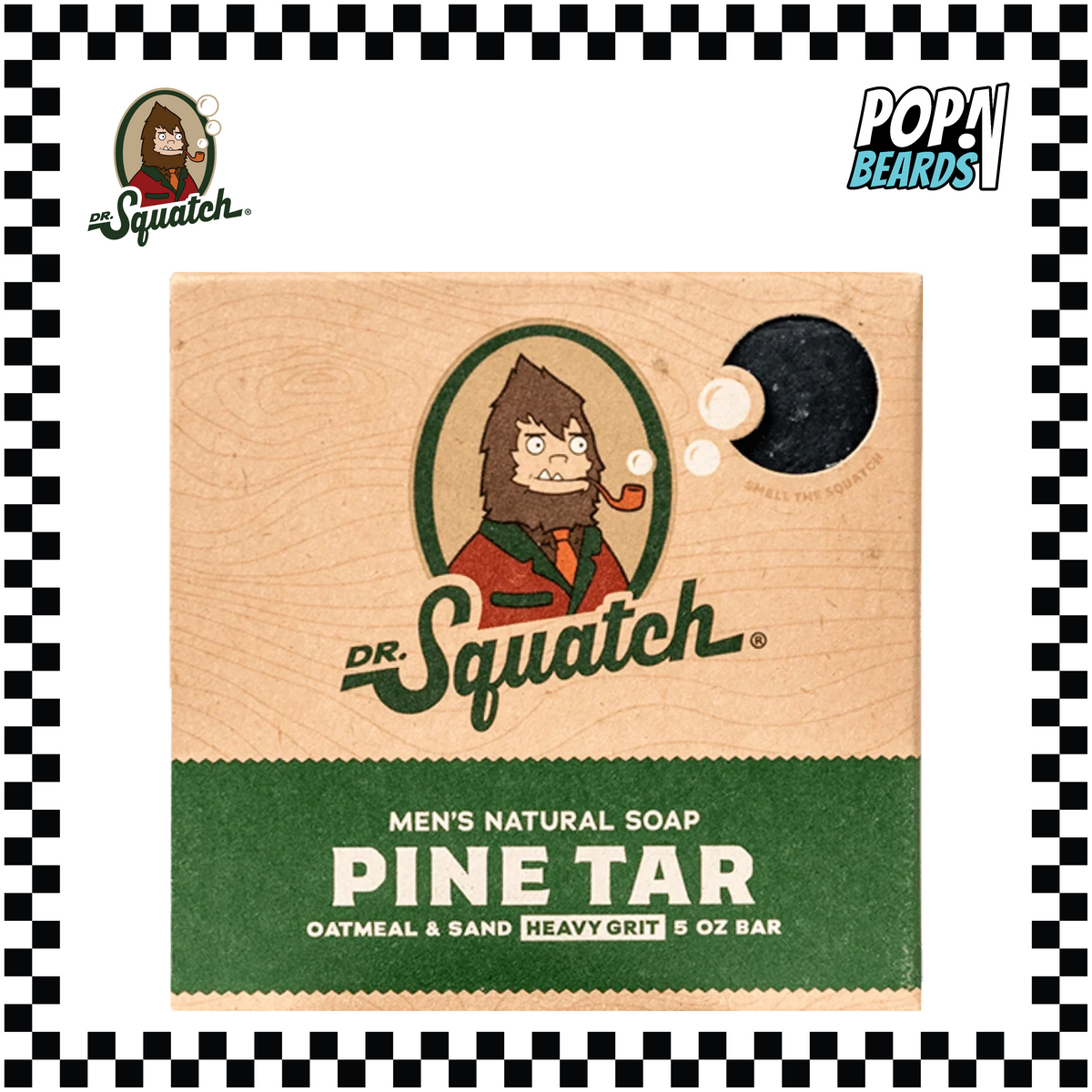 Dr. Squatch: Bar Soap, Pine Tar – POPnBeards