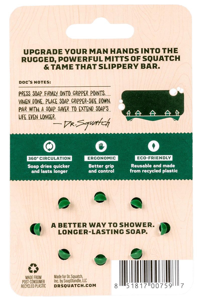 Dr. Squatch: 🔥 NEW PRODUCT ALERT 🔥 Introducing the Squatch Soap Gripper  ✊👊