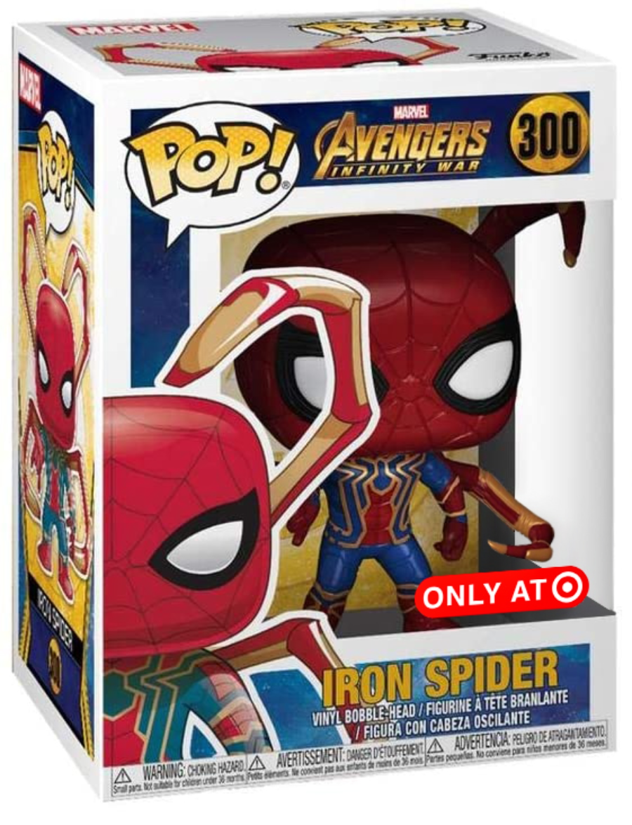 POP! Marvel: 300 Avengers Infinity War, Iron Spider w/ Legs Exclusive