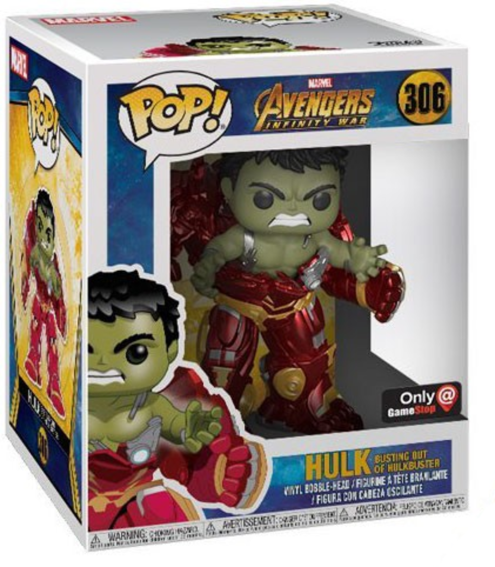 Good Funko Avengers GameStop Hulkbuster 306