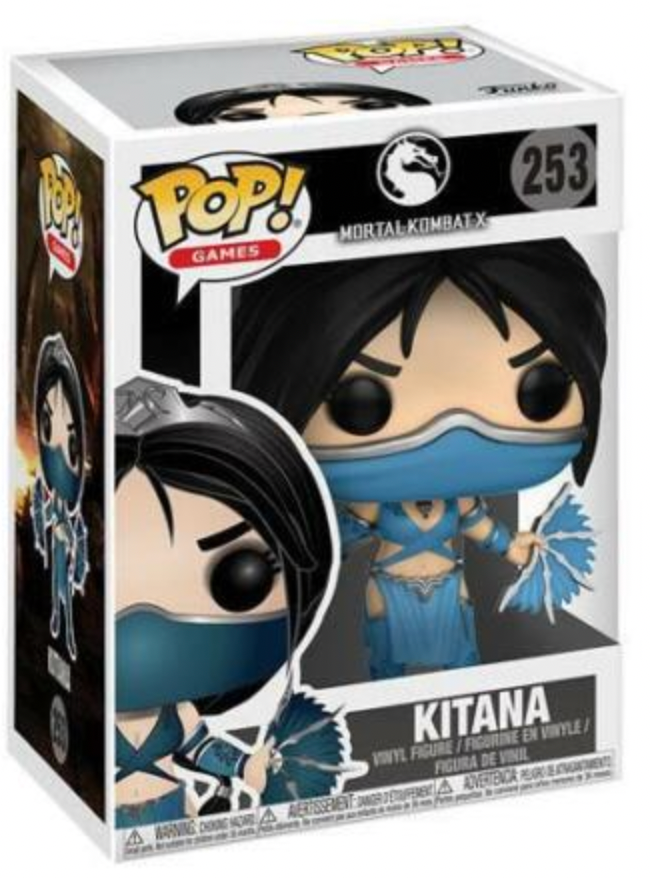 POP! Games: 253 Mortal Kombat X, Kitana – POPnBeards