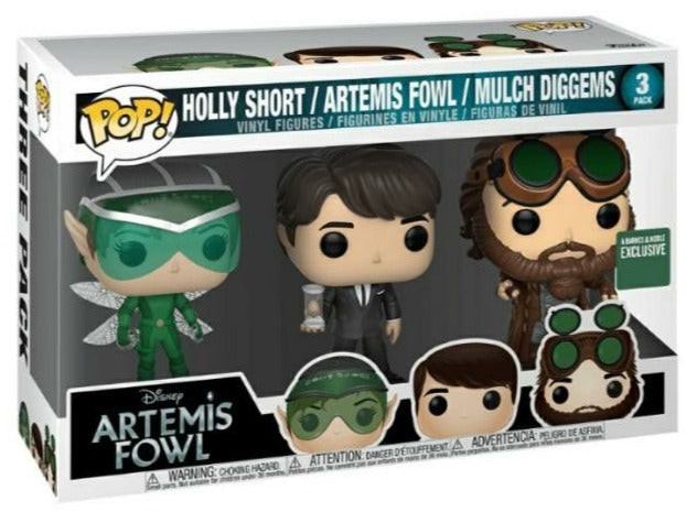 Funko Pop! Artemis Fowl - Artemis, Mulch and Holly - 3-Pack