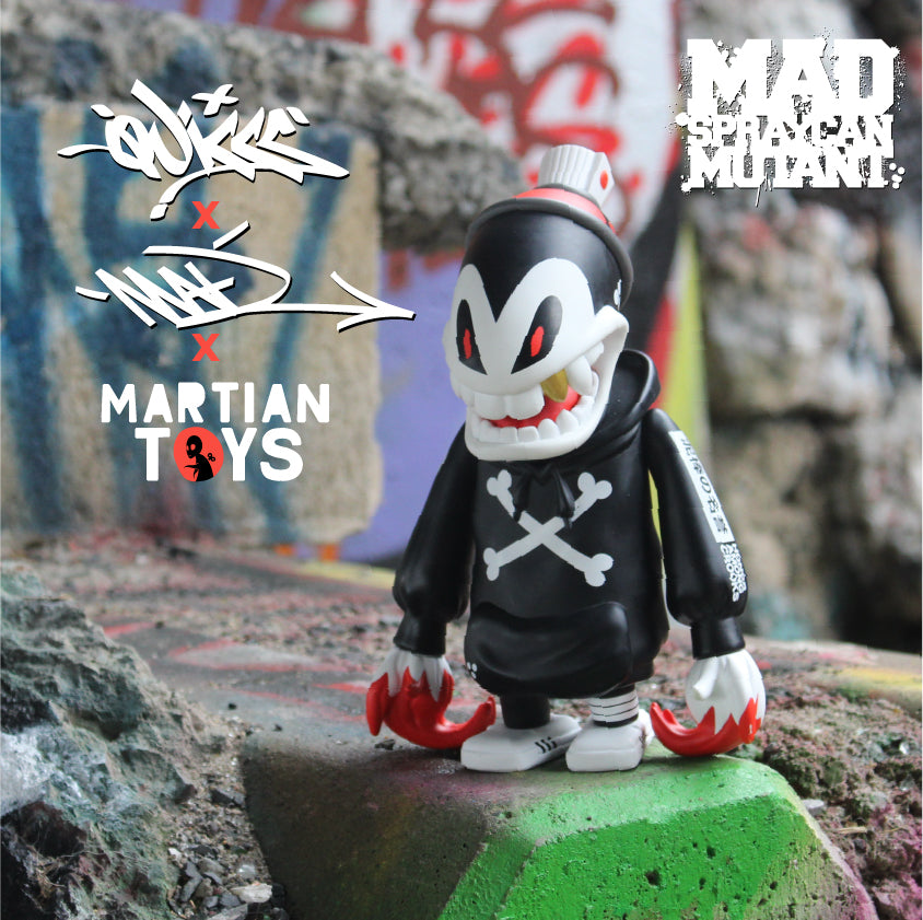 Martian Toys: Quiccs x MadL Mutant, Spraycan Mutant