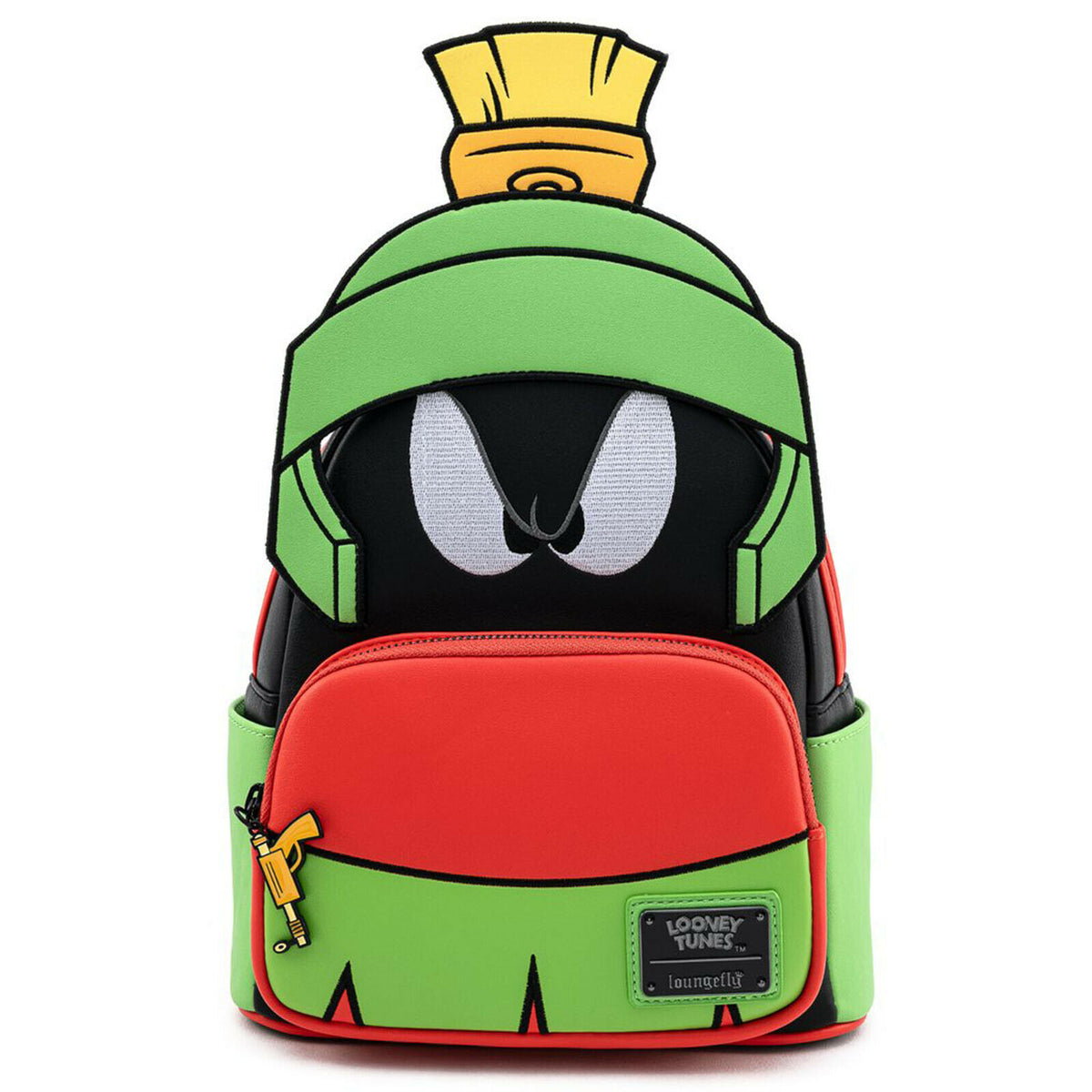 PAIR of Loony Toons Backpack Clips Marvin the Martian and