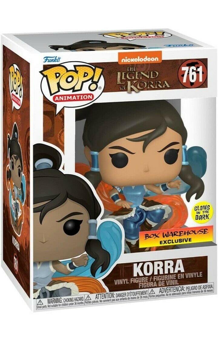 POP! Animation: 761 The Legend of Korra, Korra (MT) (GITD) Exclusive