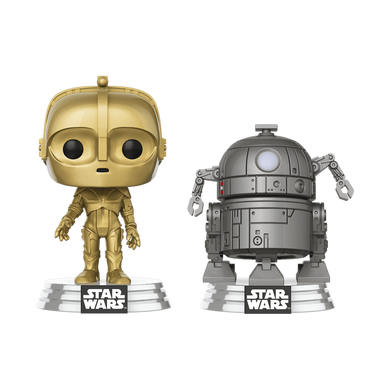 Funko Star Wars R2-D2 Salacious B. Crumb Exclusive Set of 2