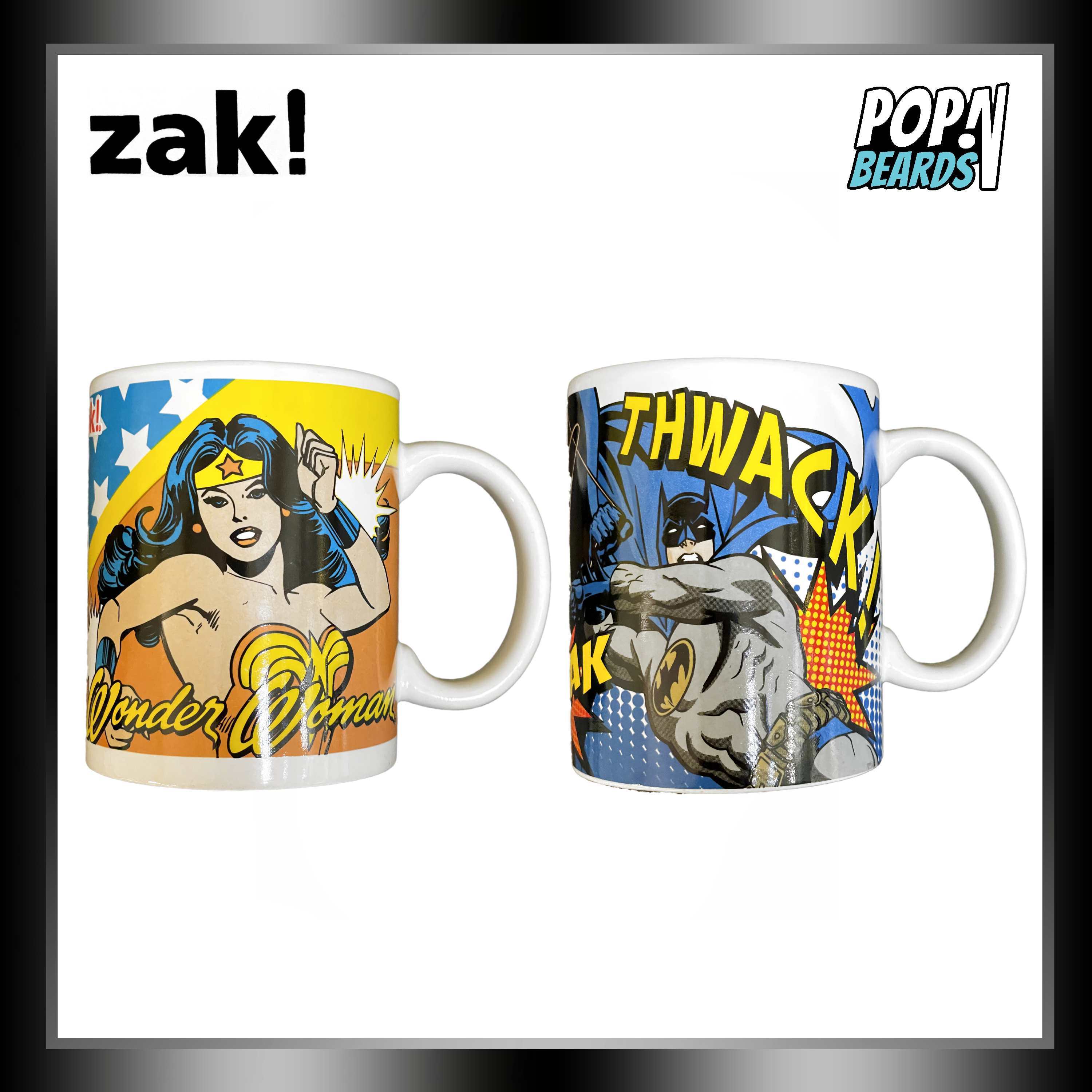 Zak! Designs Batman Core Comic Ceramic Mug, 1 ct - Harris Teeter