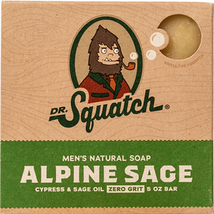 Dr. Squatch Alpine Sage Soap 5 oz