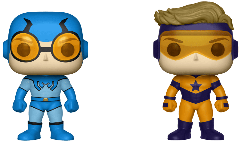 Blue Beetle vs Booster Gold #2-Pack (DC Super Heroes) POP! Heroes by F