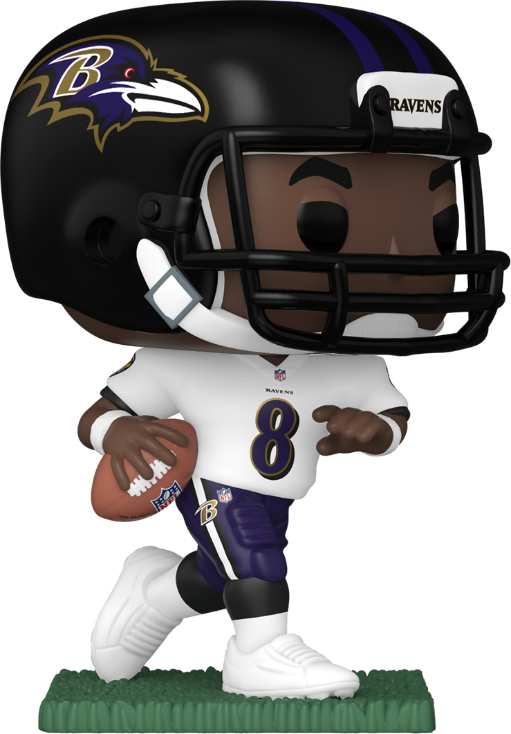 POP! Football: 175 Baltimore Ravens, Lamar Jackson – POPnBeards