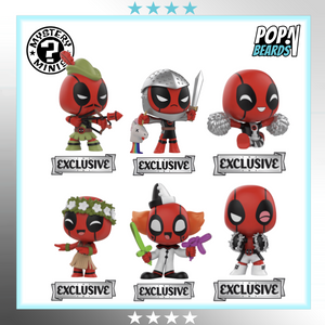 Deadpool Playtime Mystery Minis Random 4-Pack