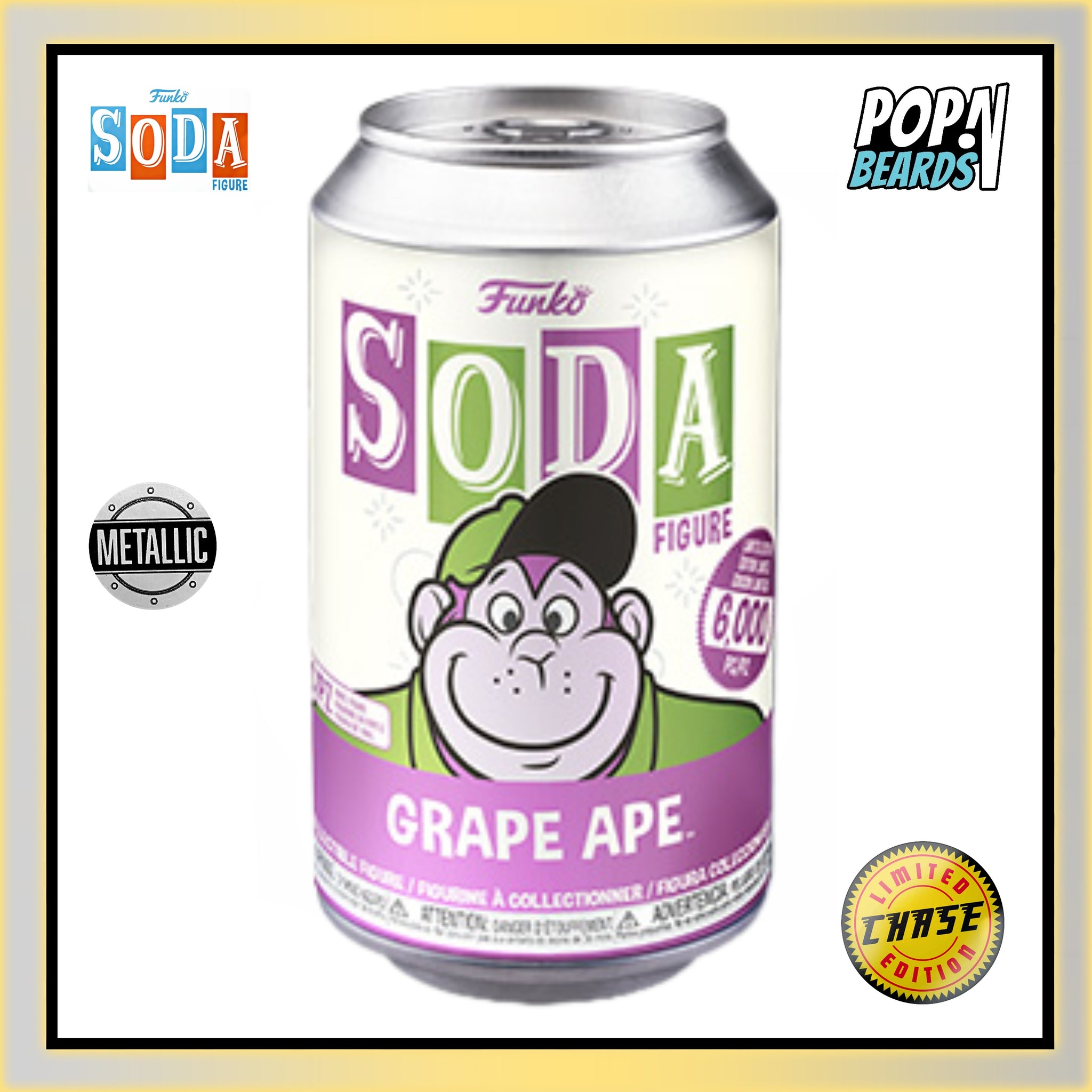 Vinyl Soda: Animation (Grape Ape), Grape Ape – POPnBeards