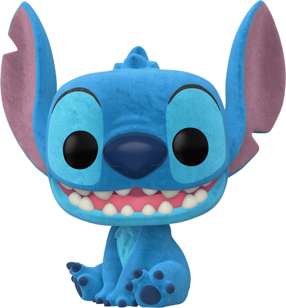 NEW FLOCKED STITCH FUNKO POP DISNEY LILO & STITCH TARGET EXCLUSIVE