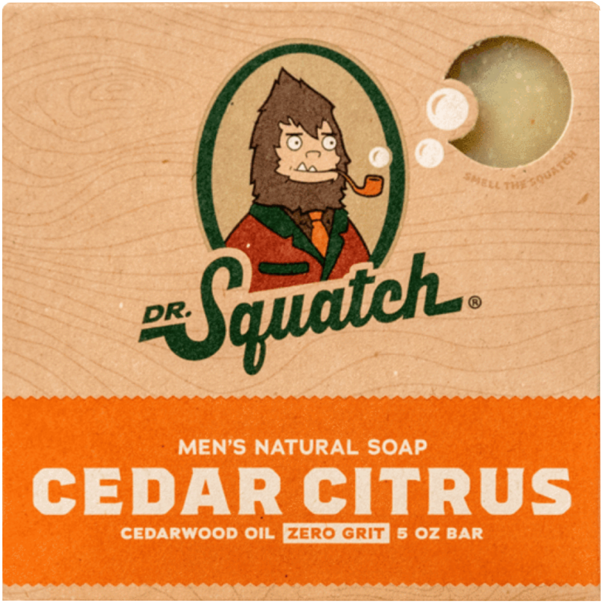 Dr. Squatch Soap - CEDAR CITRUS- Zero Grit Bar