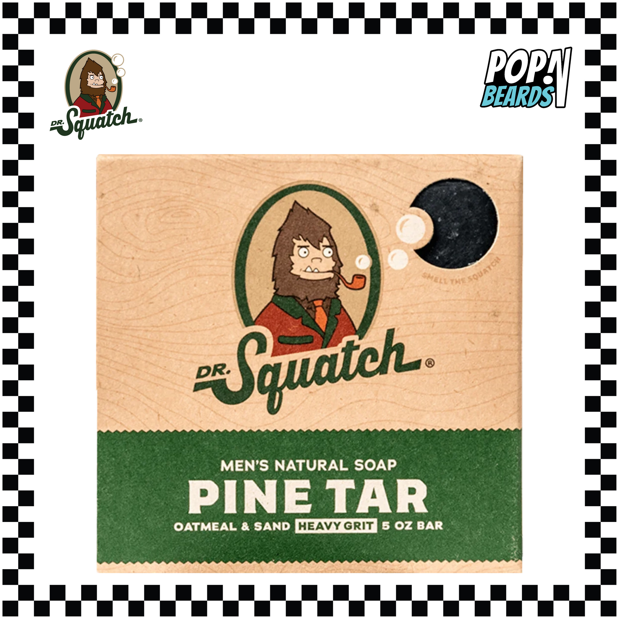 Dr. Squatch Pine Tar Bar Soap (5 oz)