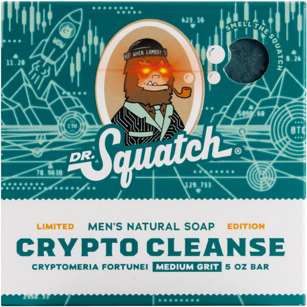 Dr. Squatch CRYPTO CLEANSE Review! 