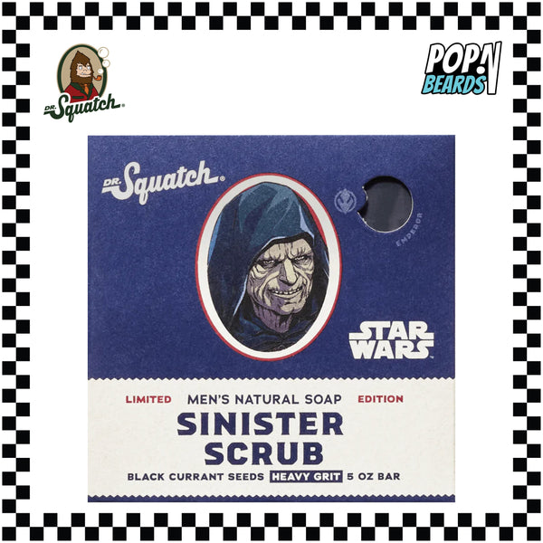 Dr. Squatch: Bar Soap, Star Wars (Dark Side Scrub) – POPnBeards