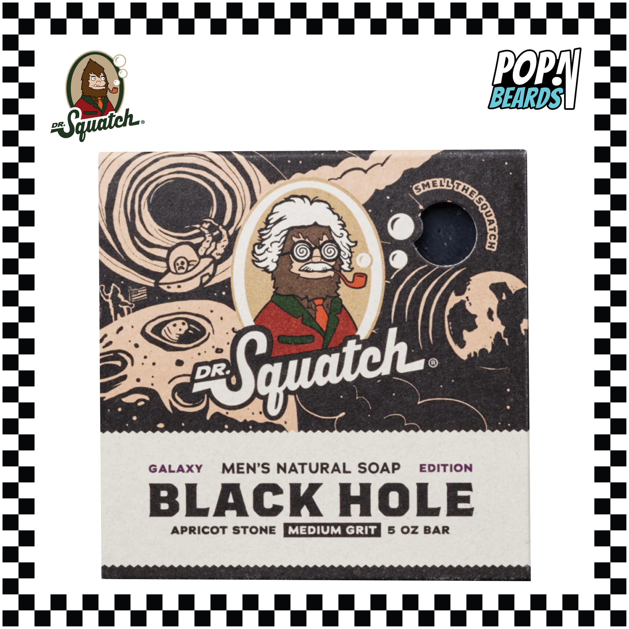 Dr. Squatch Black Hole Bar Soap