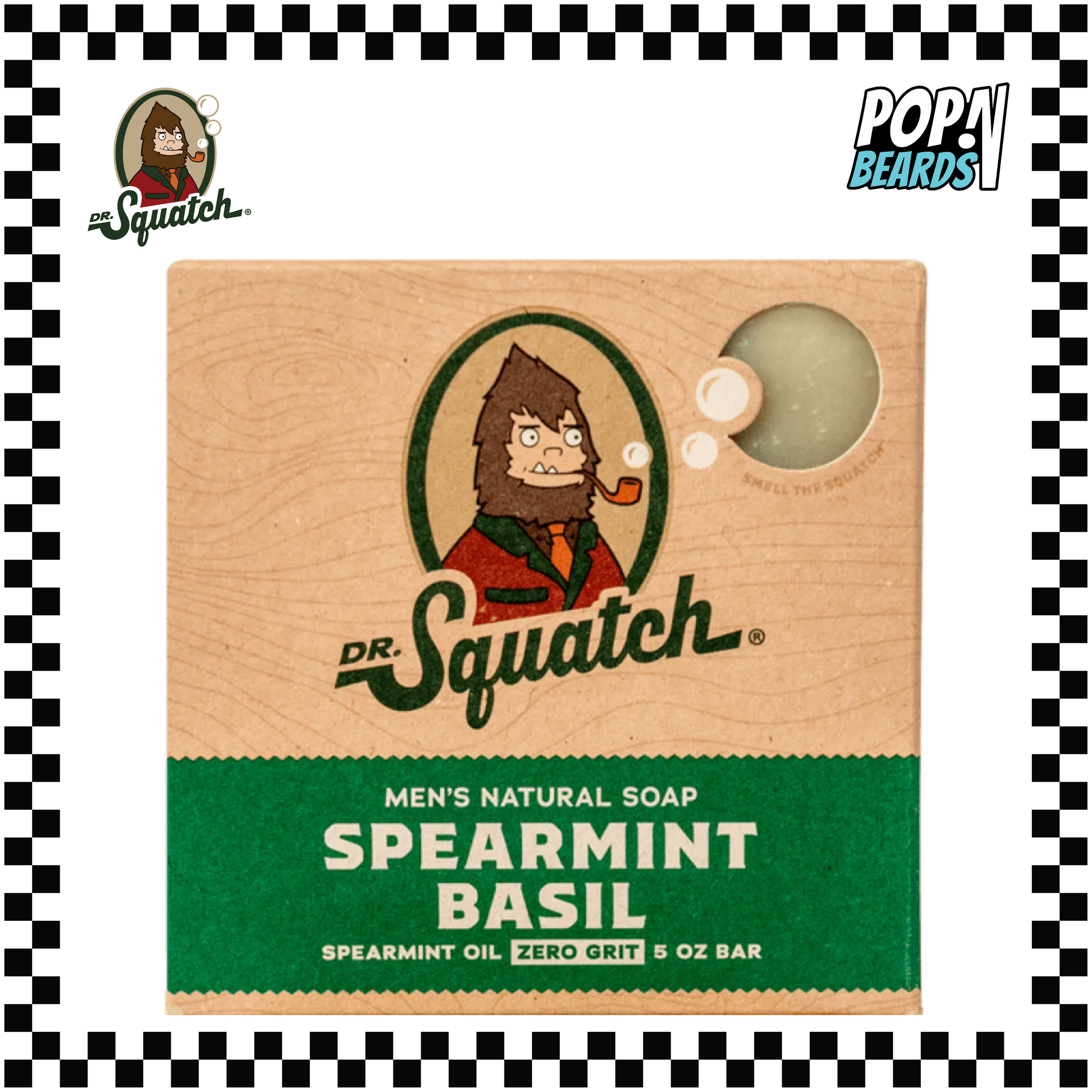 Dr. Squatch Bar Soap, Spearmint Basil