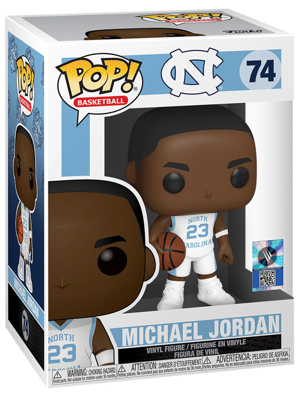 Funko Pop! Basketball: UNC - Michael Jordan (Away Jersey)