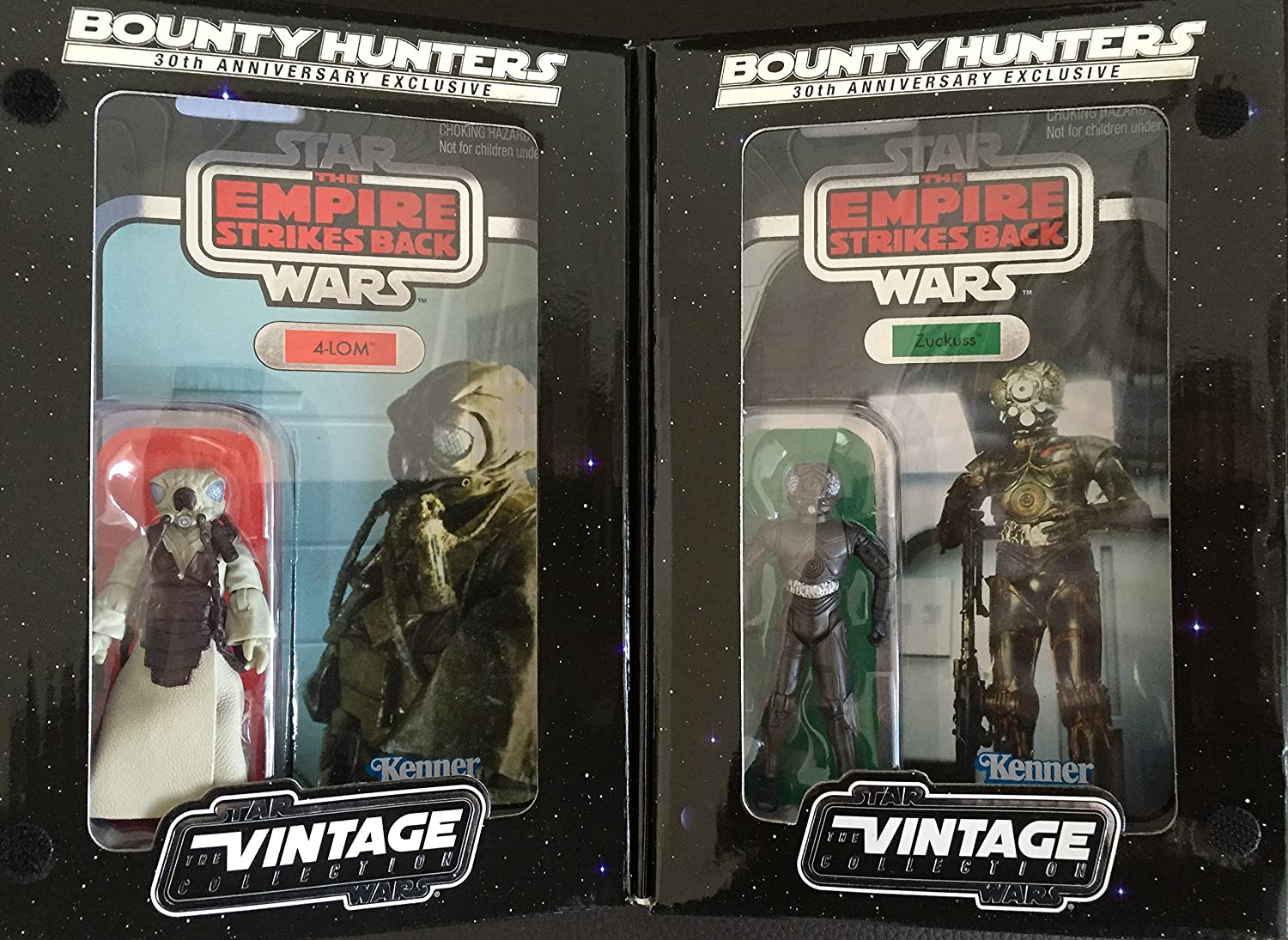 Bounty Hunter: Star Wars, 4-LOM + Zuckuss (2-Pack) (40th) – POPnBeards