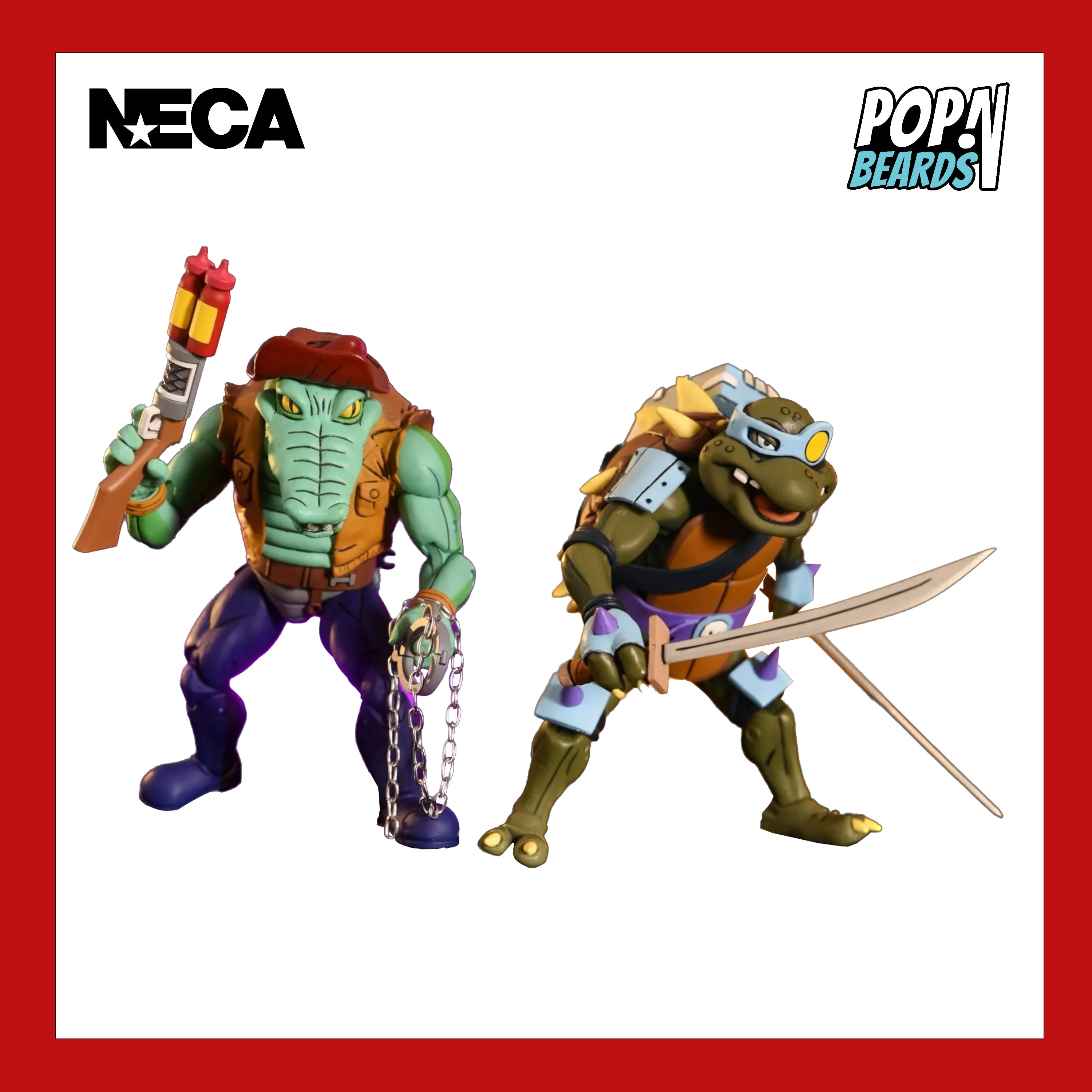 Neca tmnt leatherhead on sale