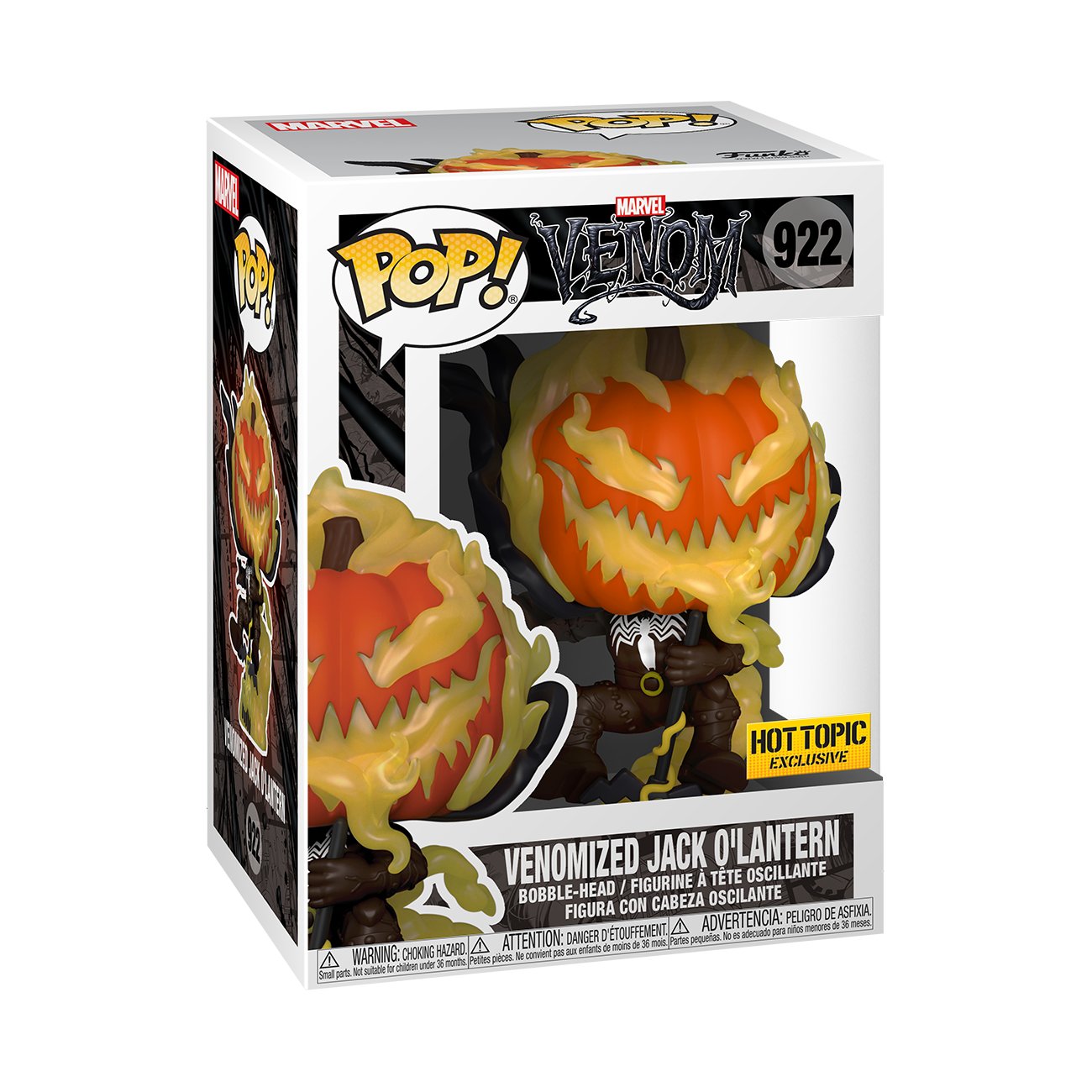 POP! Marvel: 922 Venom, Venomized Jack O'Lantern Exclusive