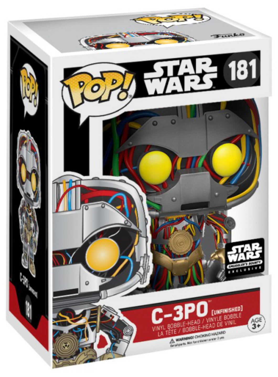 POP! Star Wars: 181 SW, C-3PO (Unfinished) Exclusive – POPnBeards