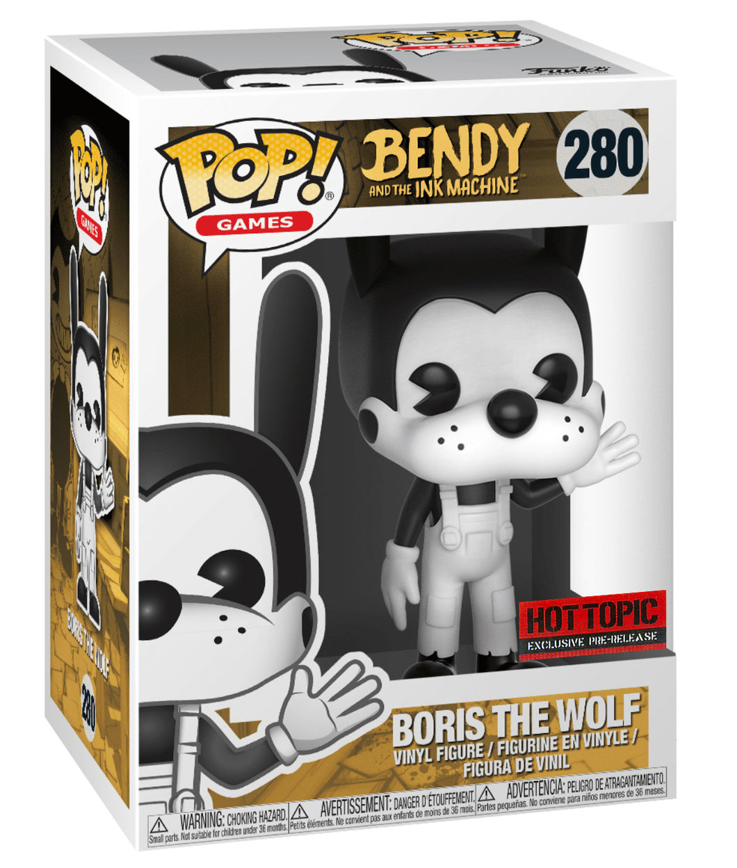 Bendy And The Ink Machine Action Figure (Boris)
