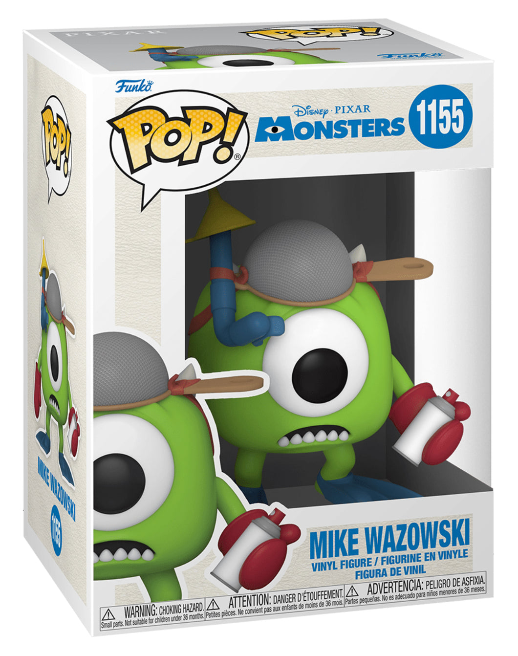 POP! Disney: 1155 Monsters, Mike Wazowski – POPnBeards