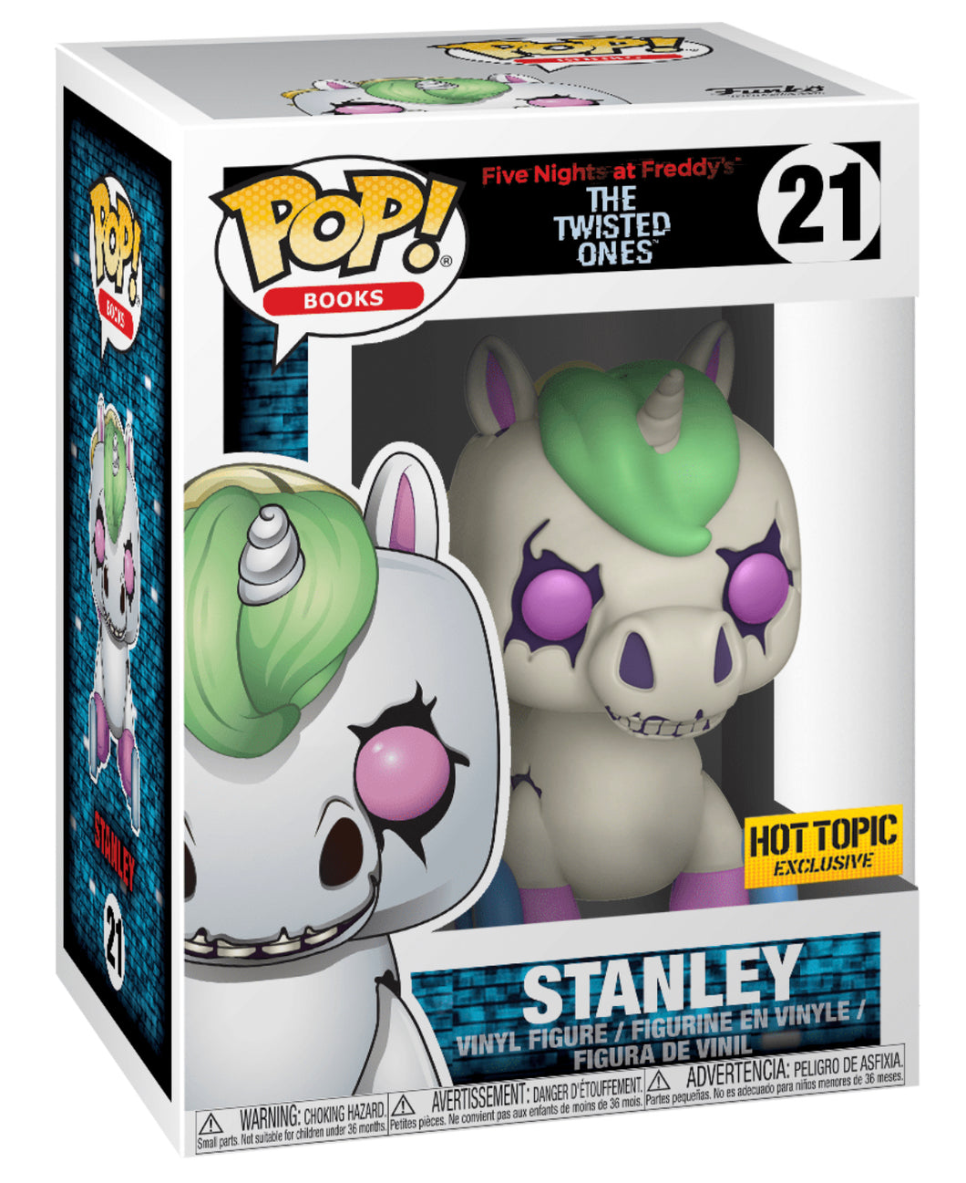 POP! Books: 21 FNAF (Twisted Ones), Stanley Exclusive – POPnBeards