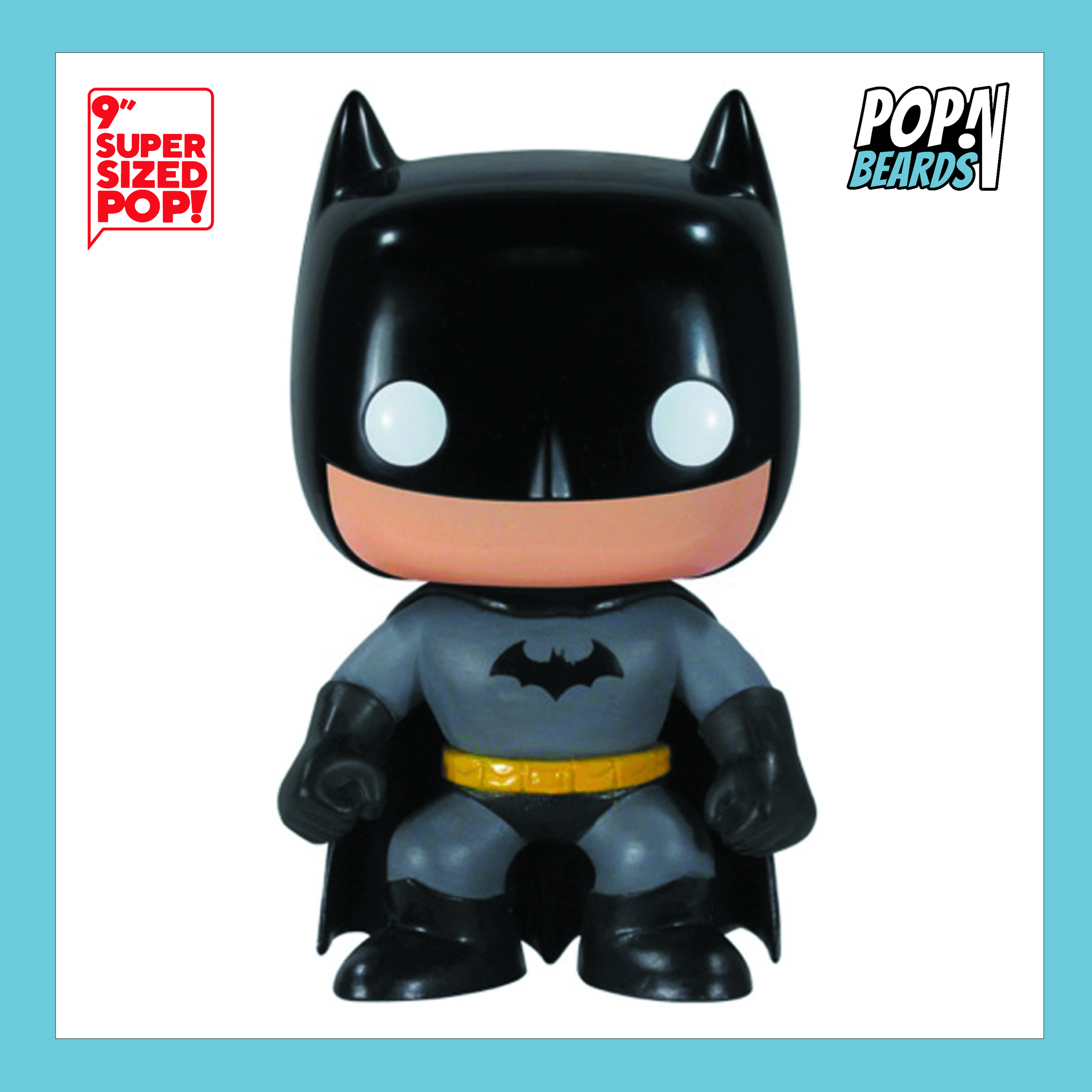 POP! Heroes: DC Universe, Batman (Asia) (9-Inch) – POPnBeards