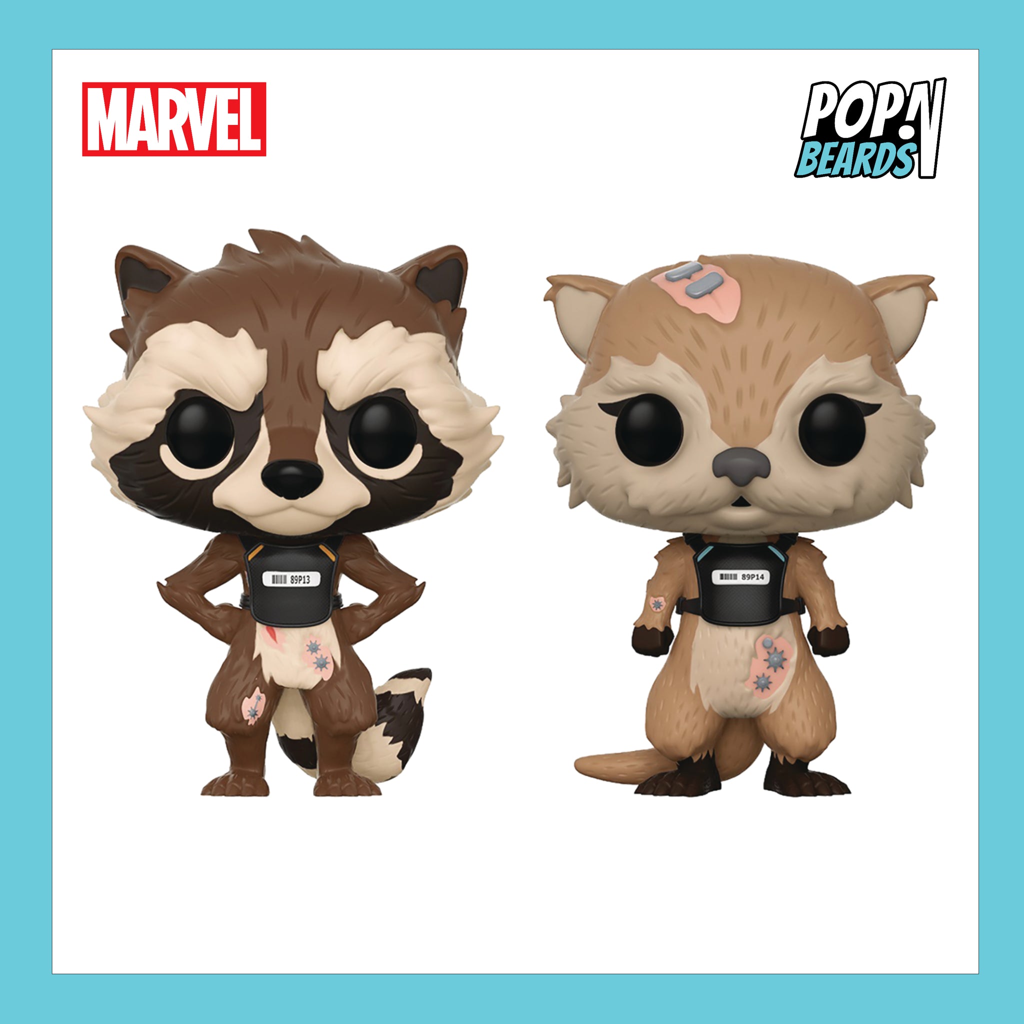 POP! Marvel: Guardians Of The Galaxy, Rocket & Lylla (2-Pack