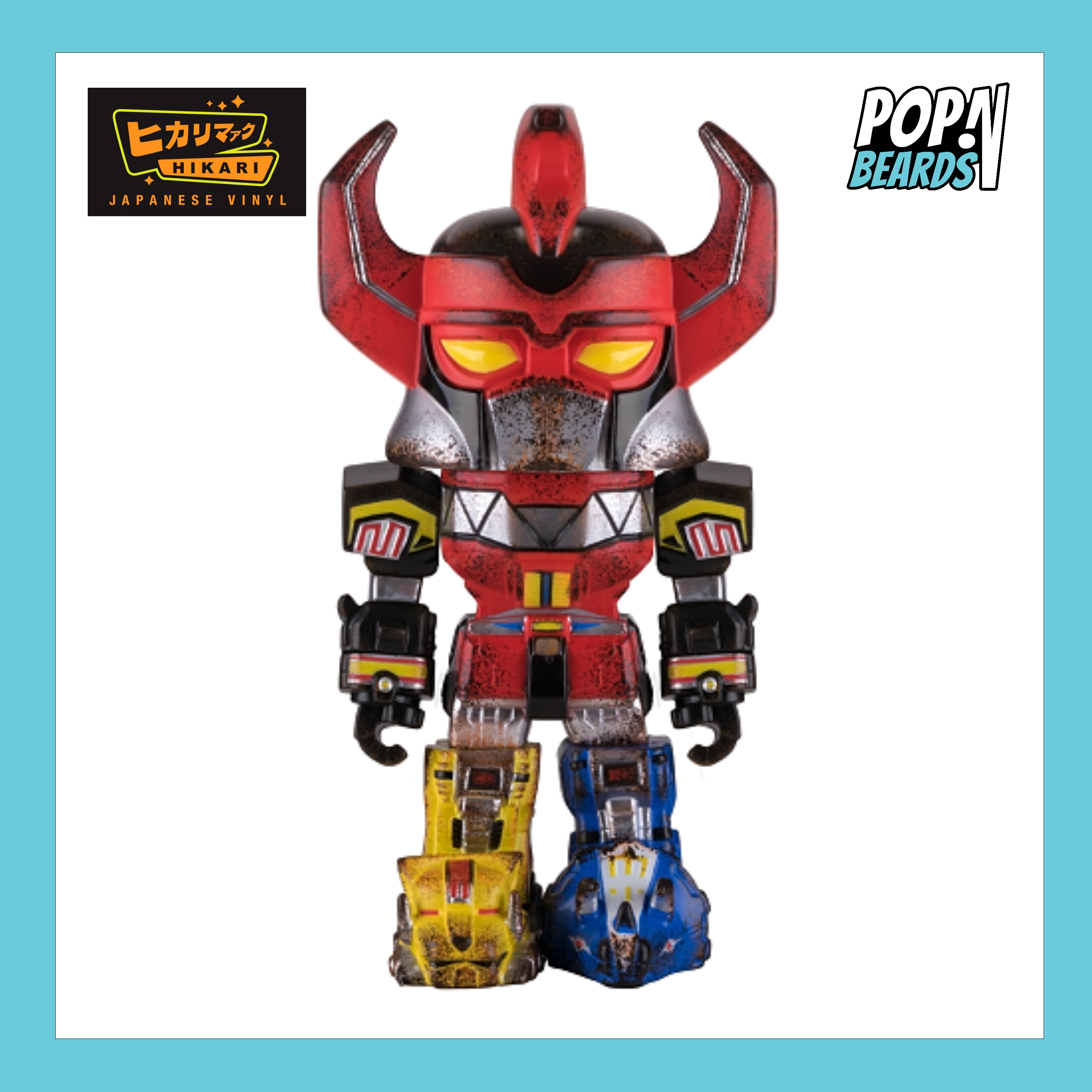  Funko Power Rangers Metallic Megazord 6 inch Pop Vinyl