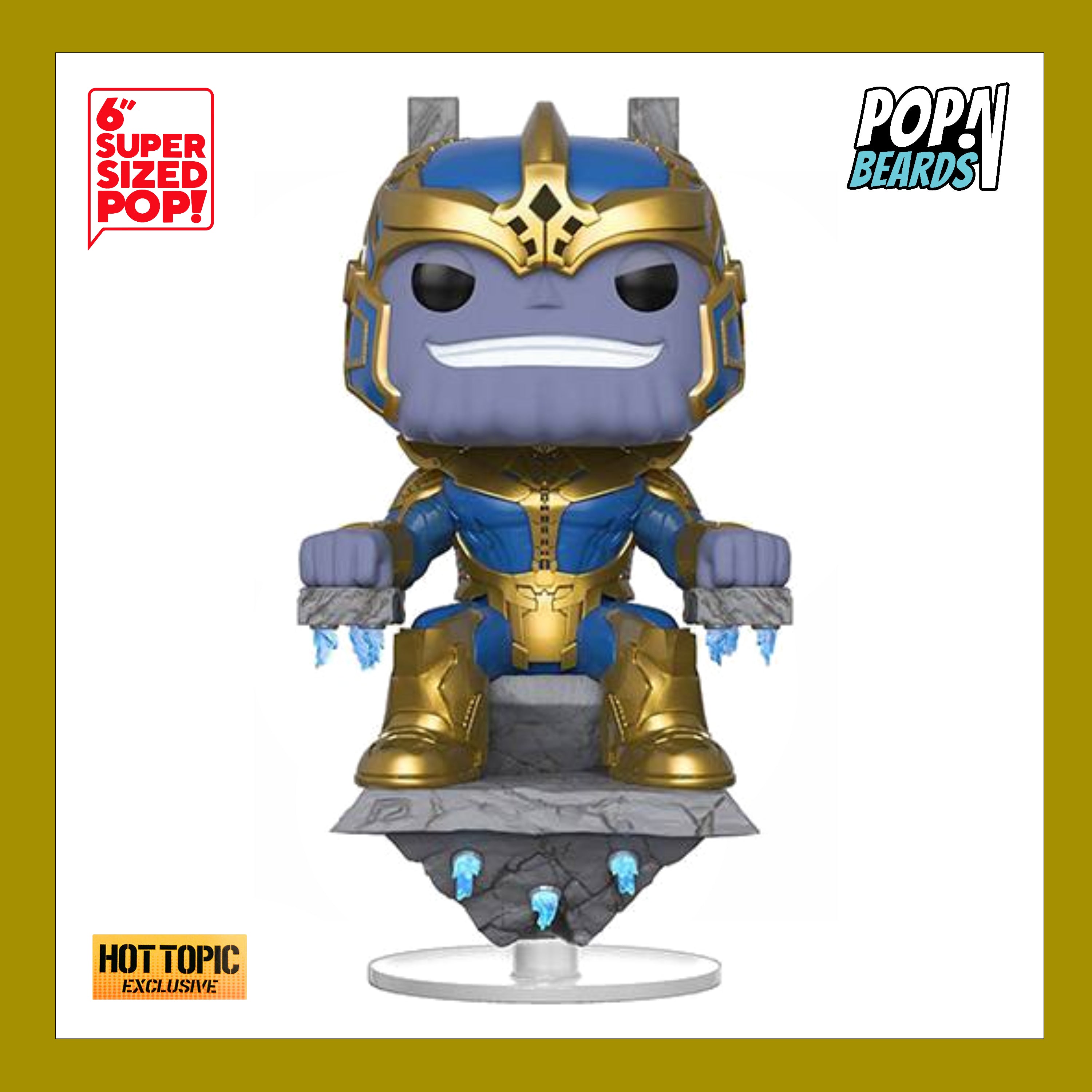 Thanos with deals throne funko