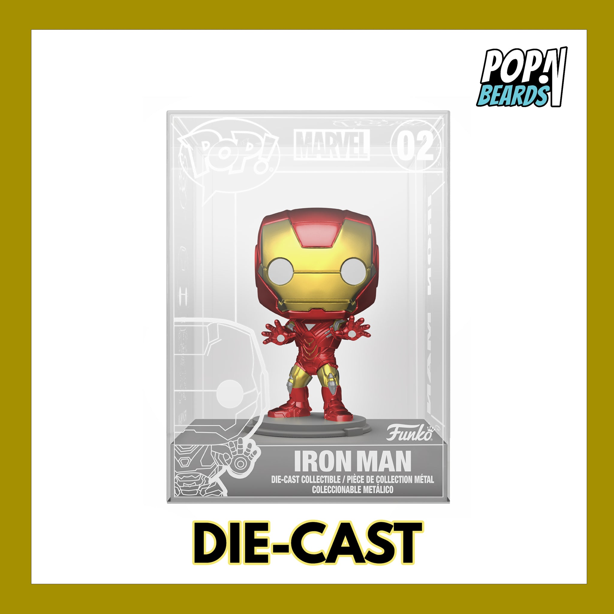 Buy Pop! Die-Cast Iron Man at Funko.