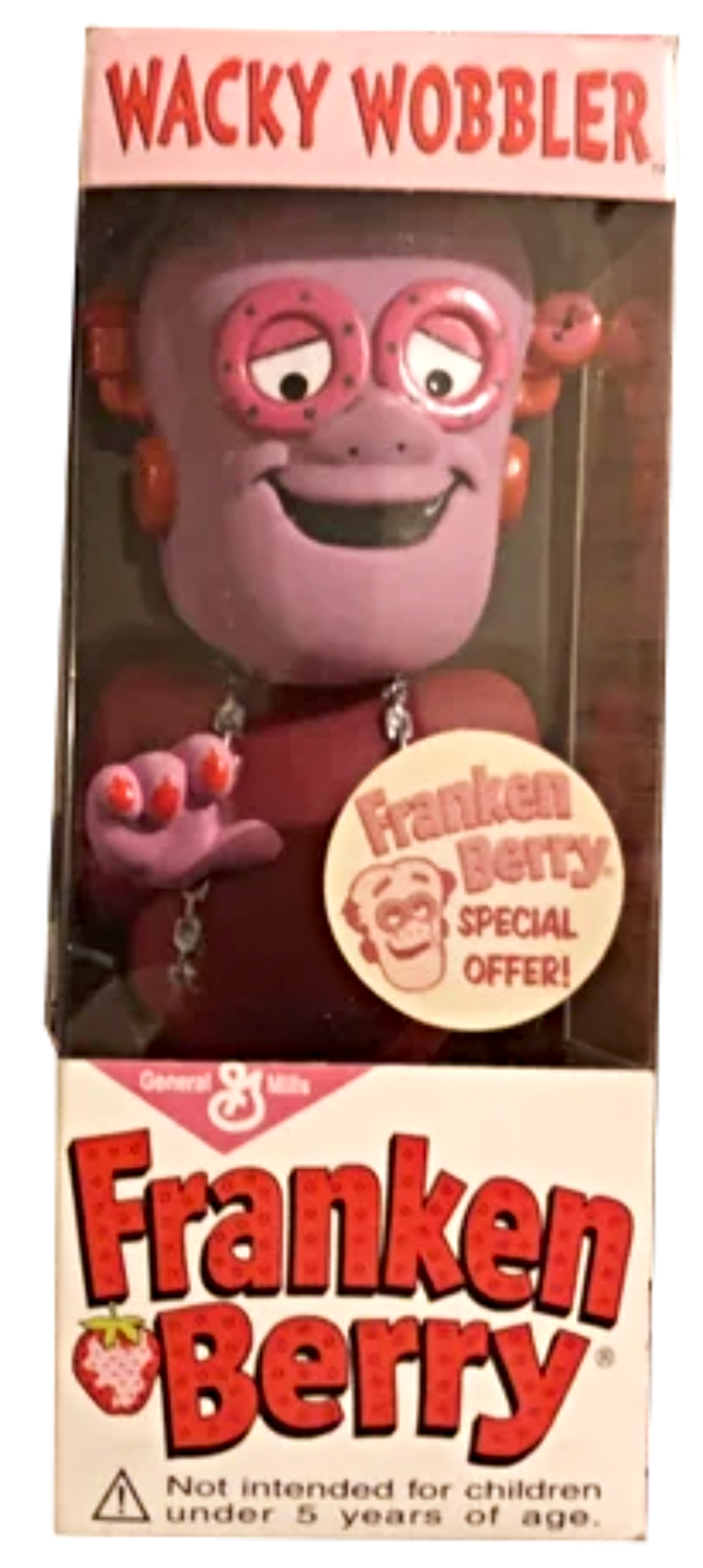 Funko: Ad Icons, Franken Berry (Silver Base) (Wacky Wobbler)