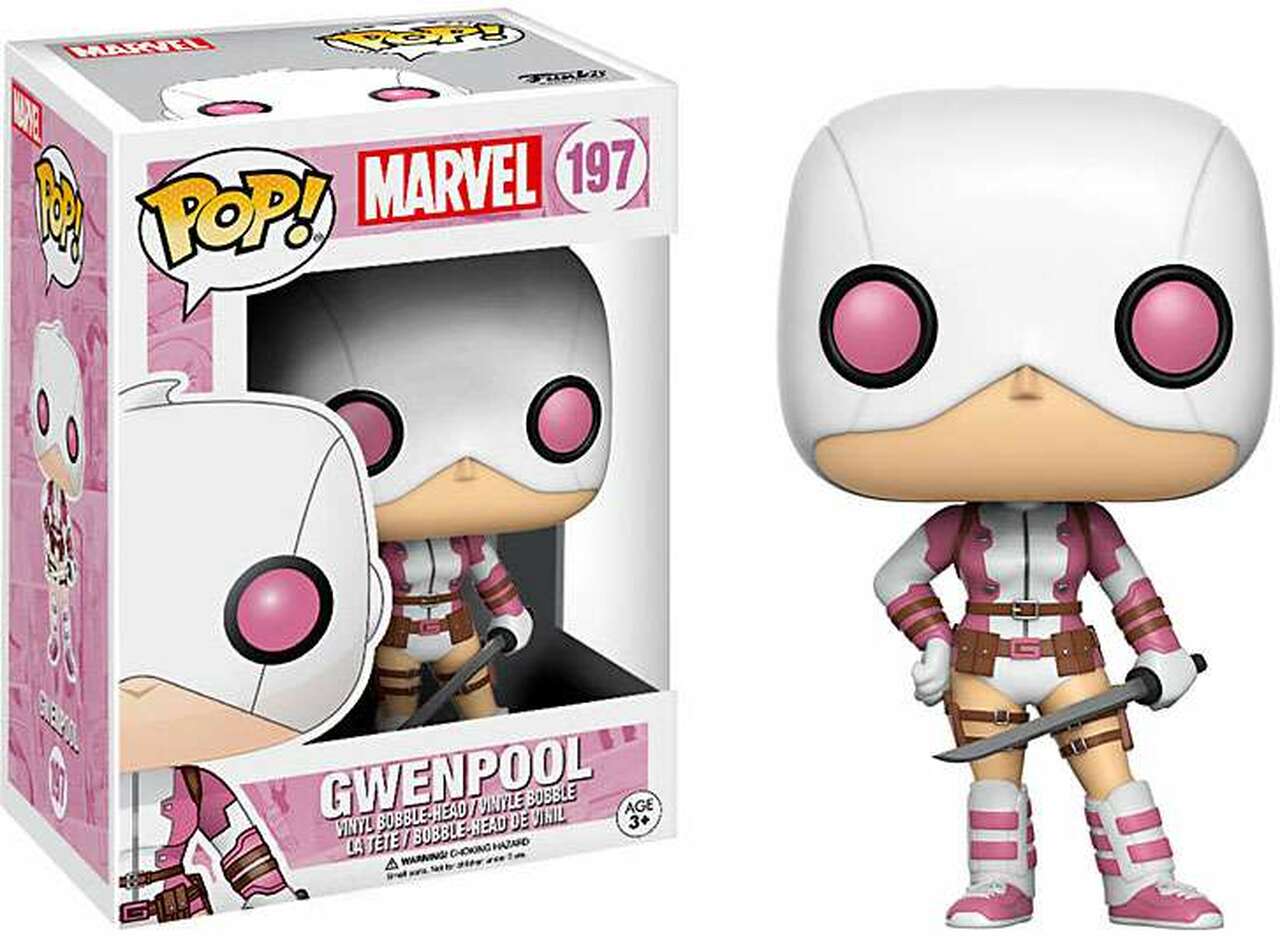 POP! Marvel: 197 Deadpool, Gwenpool – POPnBeards