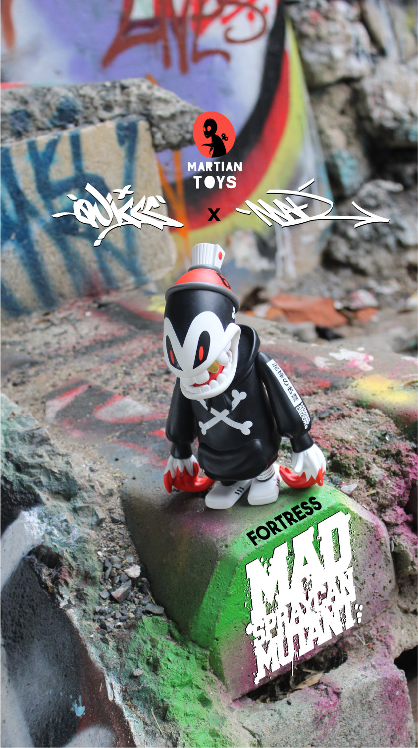 Martian Toys: Quiccs x MadL Mutant, Spraycan Mutant – POPnBeards