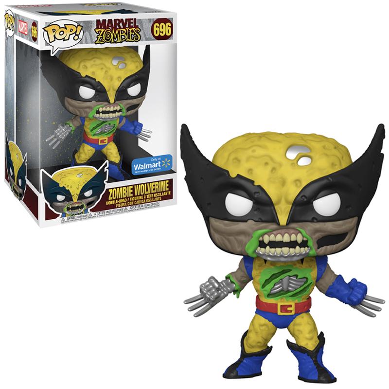 POP! Marvel: 696 Zombies, Zombie Wolverine (Deluxe) Exclusive